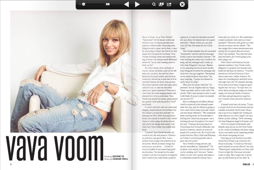 Börni Press NKD Magazine Vava Voom